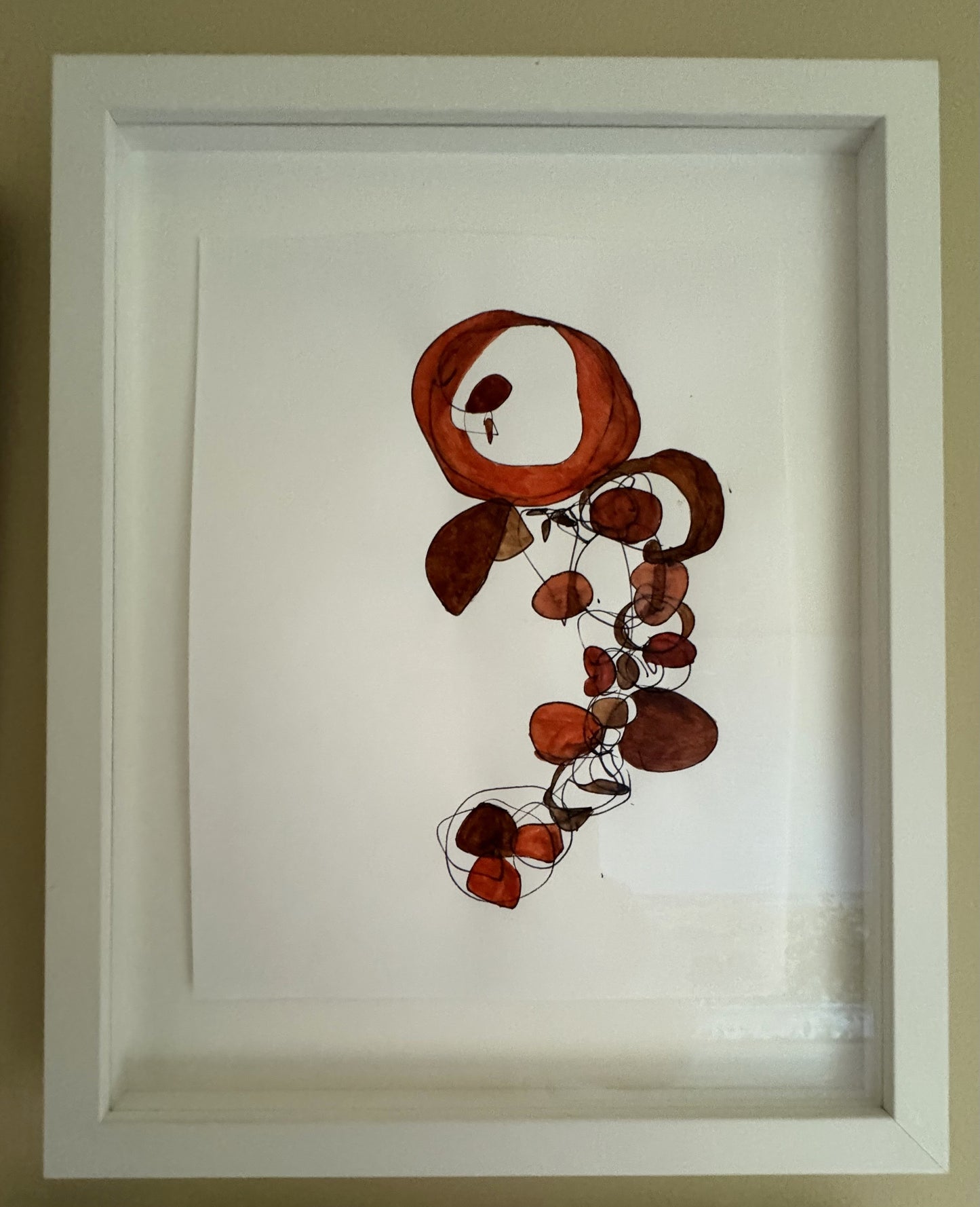 Seaside Sketch V (Framed)